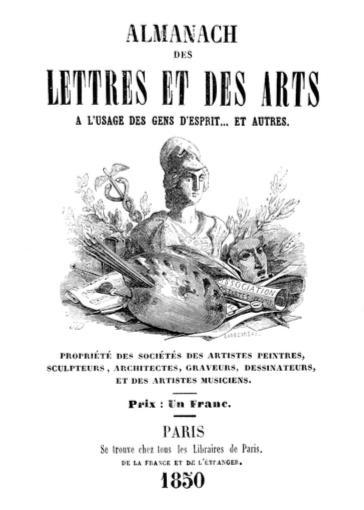 Almanach des lettres et des arts